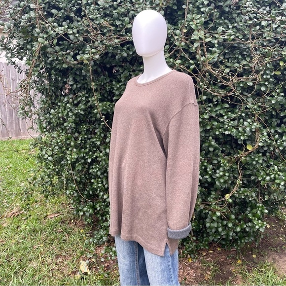 𝅺Eddie Bauer Cotton LongSleeve Crew Neck Sweater Size Large - Picture 10 of 13